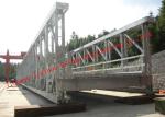 Hot Dip Galvanized Steel Bailey Bridge Surface Protection High Strength 321