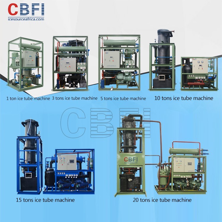 Freon System Ice Tube Machine for Malaysia , Indonesia , Philippines
