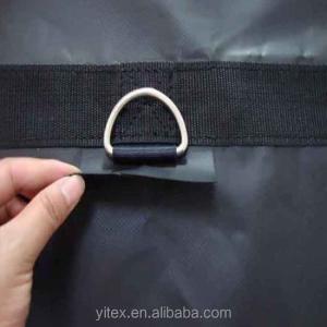China 58&quot; 60&quot; Heavy Duty Lumber Tarp 18oz Black PVC Tarpaulin Truck Cover wholesale