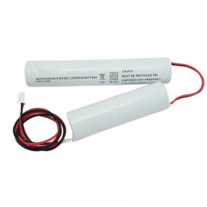 China Rechargeable 6.0 V NiCd Battery Pack D4500mAh With Long Service Life wholesale