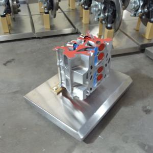 China Workshop Automotive Training Equipment Cylinder Head Dissection Model wholesale