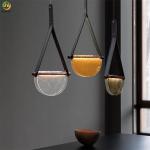 Fashionable LED Glass Pendant Light For Hotel House 370 X H220