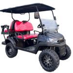 2+2 Seats Electric Golf Cart 4 Seater Off road McPherson Suspension Luxury