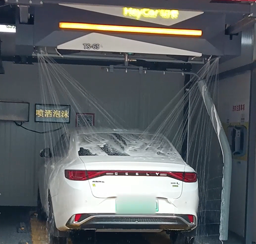 Cold Water High Pressure Washer Heycar 360 Touch Free Automatic Car Wash Machine for Car Body Surface Cleaning