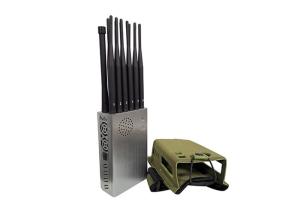 China Omni Antennas 8.4W 25m 12 Bands GPS Signal Jammer Portable wholesale