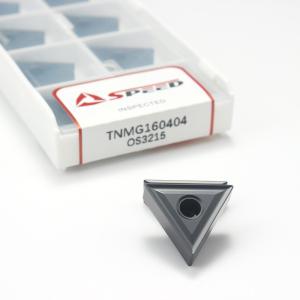 China Speed TNMG160404 Wear Resistant Tungsten Carbide Turning Inserts Great For Cast Iron wholesale