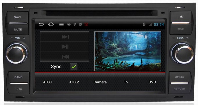Ouchuangbo Android 4.0 DVD Navi Multimedia for Ford old Focus /Mondeo Auto Radio 3G Wifi iPod S150 Platform OCB-140C