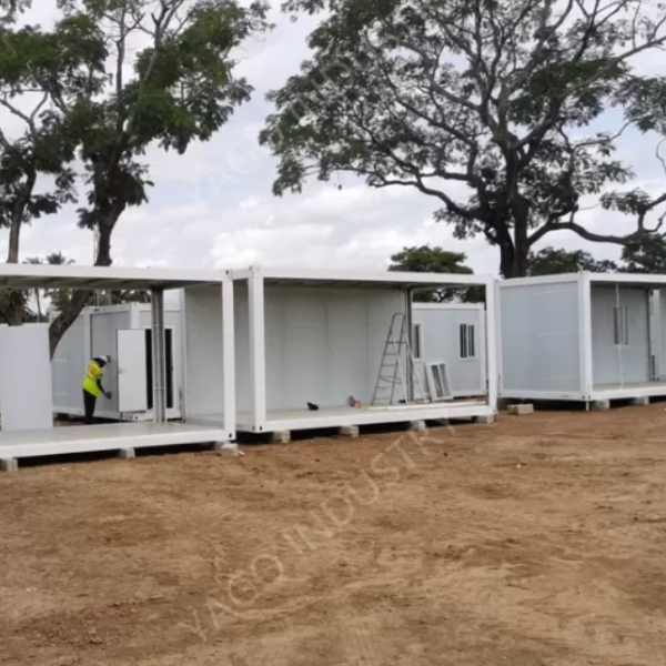 On Site Modular Accommodation Units Collapsible Container Homes