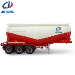 Landing Gear 28T 3 Axle Dry Bulk Cement Powder Tank Semi Trailer for Cement