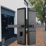 Digital Door Handle Smart Lock Anti Rust Smart Lock For Hotel Rooms