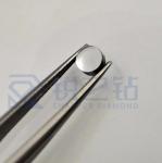 Round Shape Optical CVD Diamond Single Crystal Synthetic Diamond Diameter 2mm To