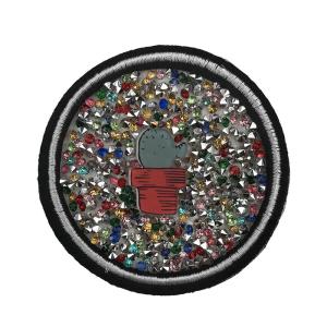 China Hot Drilling Rhinestone Applique Patches For Shoes , Decoration wholesale