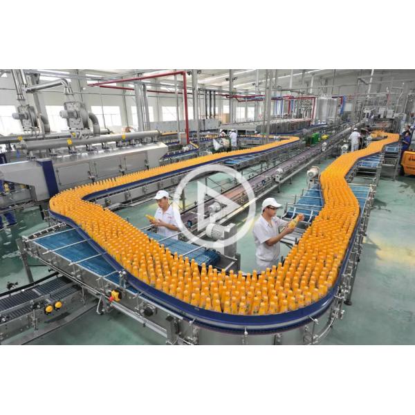Small Scale Fully Automatic 500ML Bottled Fruit Orange Apple Juice Production Filling Processing Machine