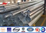 S500 Q345 Galvanized Steel Transmission Pole Conical ASTM A123