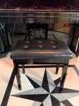 Wholesale Meltal black color piano bench,key board bench ,digital piano bench