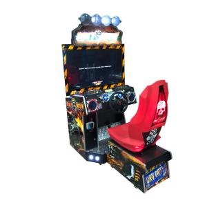 China Coin Operated Racing Game Machine , Dirty Drivin Arcade Machine With 42&quot; LCD wholesale