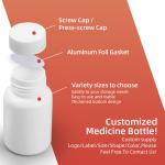10ml-200ml HDPE Plastic Pill Bottles Pharmaceutical Vitamin Pill Bottles