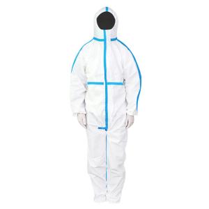 China Nonwoven PPE Chemical Disposable Protective Coveralls M L XL 2XL 3XL 4XL wholesale