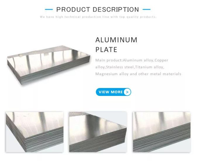 5000 Series 5052h34 Almg3 Aluminum Sheet 0.12-260mm Thick Brushed Aluminum Plate