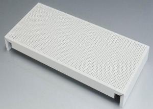 China 1500×4000mm Perforated Aluminium Facade Honeycomb Aluminum Punch Plate Rustproof wholesale