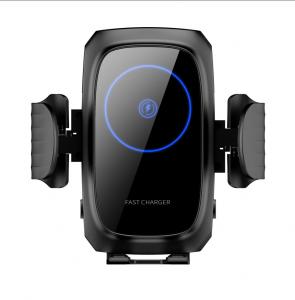 China Wireless Car Charger Mount [Auto Clamping], 15W Qi Fast Charging Intelligent Infrared Car Mount, Windshield Dash Air Ve wholesale