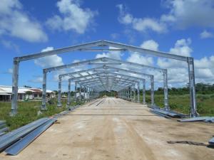 China High Strength Pre Engineered Steel Building For Warehouse Workshop Shopping Mall wholesale