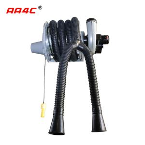 China 09 Type Motorized Vehicle Exhaust Extracting Hose Reel   With Dual Pipe on sale