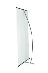 Foldable Graphic Banner Stand Aluminum Material L Exhibition Stand