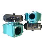 Cylinder Drive Manual Diverter Valve ODM Pneumatic 2 Way Valve