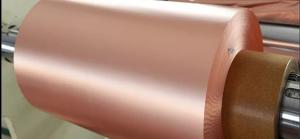 China 6Inch 152mm Electrolytic Rolled Thin Copper Foil Sheet Reach wholesale
