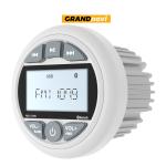 Waterproof Marine Gauge Stereo System BT FM AM USB Boats Marine Stereo Receiver