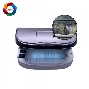 China Watermark UV Offset Printing Material Magnetic Counterfeit Money Detector Machine wholesale