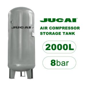 China 2000L 8 BAR Air Compressor Storage Tank DN08 Outlet Port BL9001-016 wholesale