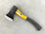 800G Size Forged Carbon Steel Axe With Yellow Color Fiberglass Handle (XL0134