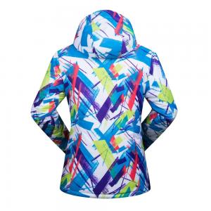 China 100% nylon2018 new Fashion Printing Bright Color Ladies Jacket Winter Ski  Workout Jackets Ski Jacket (size:s-xxl) on sale