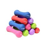 Customized Bone Shaped Dumbbells York Fitness 10kg Fitbell Set With RoHS