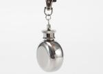 Portable Small Novelty Hip Flask 1 Ounce White Wine Bottle With Key Chain