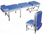 Multifunction Medical Folding Chair , PVC Anti Water Hospital Sleeper Chairs