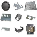 High End Hard Oxidation Black Aluminum Steel Sheet Metal Parts Bending Engraving