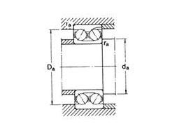 China Double Row Angular contact ball bearing 3205A wholesale