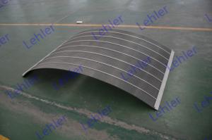 China 0.20mm Slot DSM Screen Sieve Bend For Pond Filter System wholesale
