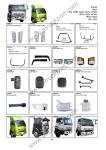NISSAN UD CW520 CK520 CW520 CD450 CW530 CK530 Truck Spare Parts accesories body