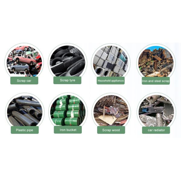 High Efficiency Metal Shredder Large Capacity Multifunctional Shredder Scrap Aluminum Alloy Shredder Made in China