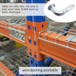 1500-12000mm Height Standard Adjustable Pallet Racking For Industry Tire Storage