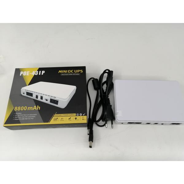 15VDC 8800mAH Mini UPS Power Supply Long Backup Time For CCTV