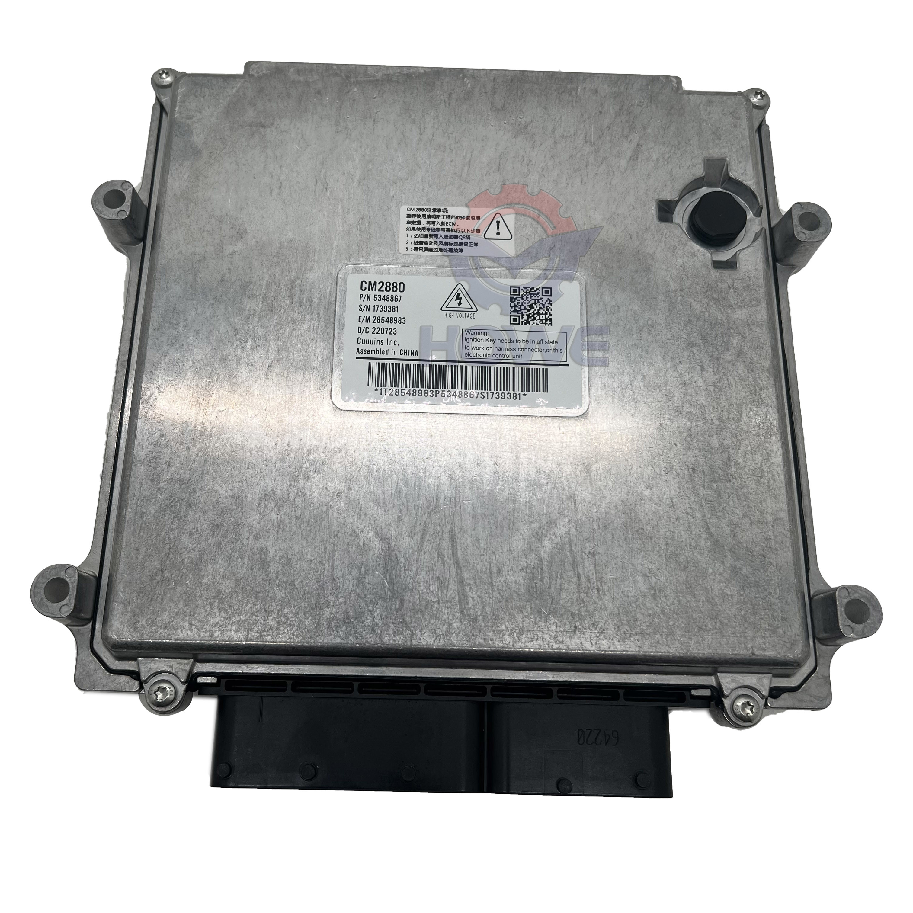 Excavator Electrical Parts Control Unit CM2880 Engine Controller Computer Board ECM 5348867