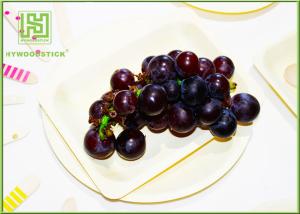 China Wear Resistant Disposable Wooden Plates Bulk Disposable Wedding Dinnerware wholesale