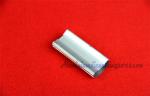 Short Silver Anodize Aluminum Alloy Extruded Profiles Of LED Fluorescent Tube