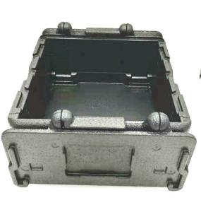 China EPP Camping 24cm Tall Insulated Transport Boxes 24 Liter Cold Shipping Boxes wholesale