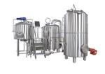 7BBL 2 Vessel Brewhouse Heated By Steam For Beer Brewing Process